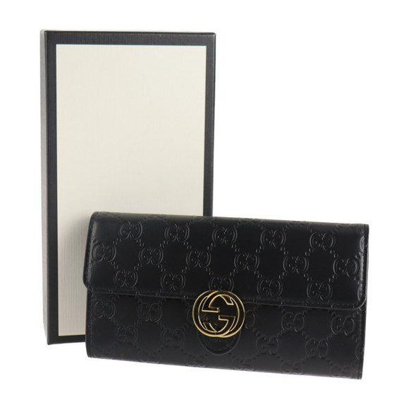GUCCI Guccisima Long Wallet Black - Picture 8 of 8